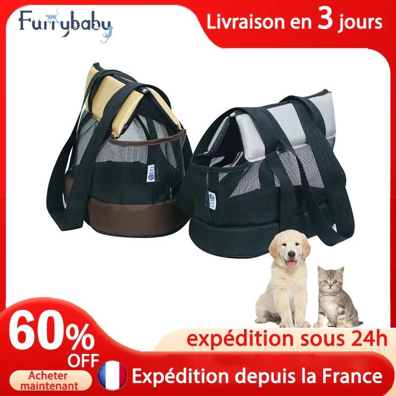 Breathable Pet Travel Carrier Bag: Airline-Approved Handbag for Small Dog and Cat  ourlum.com   