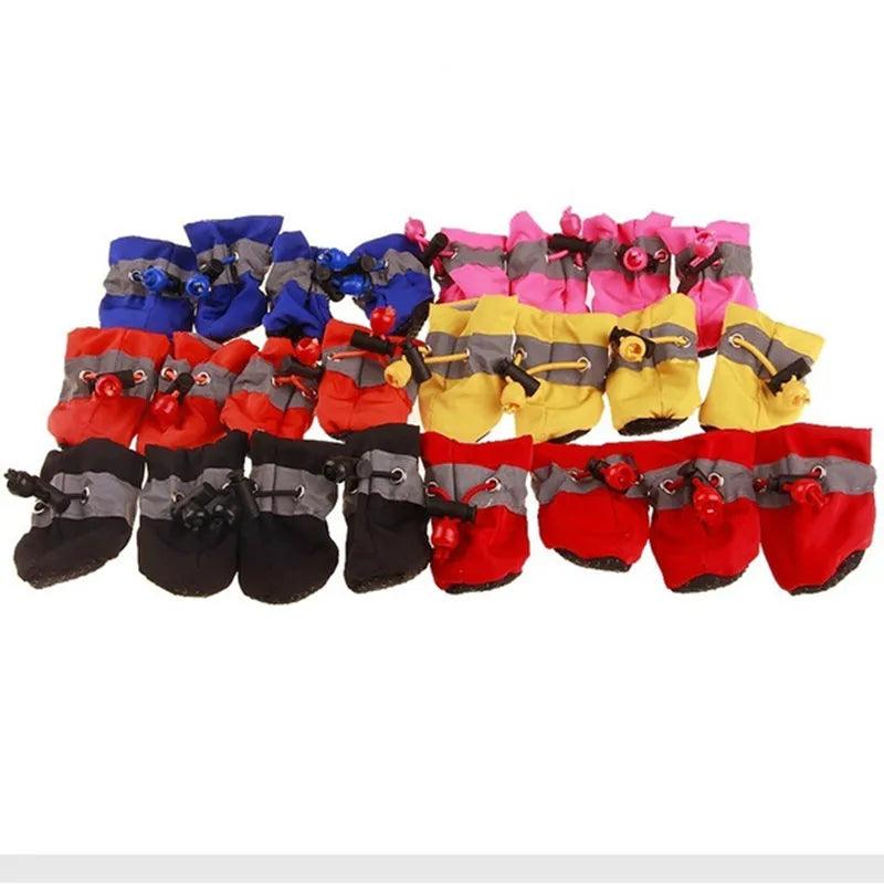 Waterproof Anti-slip Pet Shoes for Small Cats Dogs & Puppies  ourlum.com   