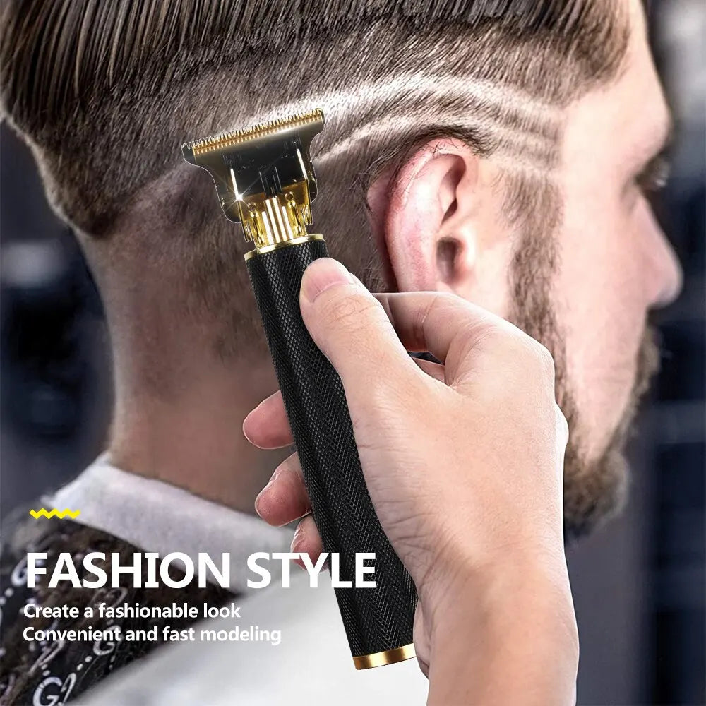 Metal Vintage Electric Hair Clipper: Precision Cutting, Rechargeable Shaver & Trimmer  ourlum.com   