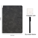 A5 Reusable Whiteboard Notebook Set with Whiteboard Pen