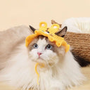 Decoration Cute Flower Cat Hat Funny Cosplay Headgear Pet