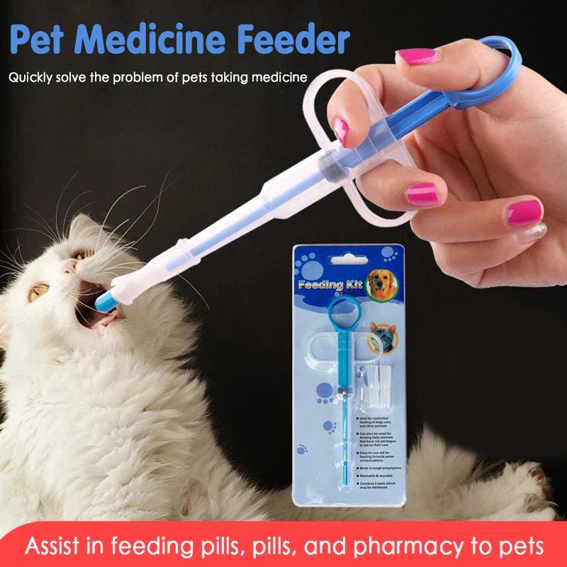 Pet Pill Gun Dispenser: Easy Medication for Dogs & Cats  ourlum.com   