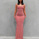 Y2k Sexy Bodycon Long Dress Elegant Summer Evening Wear