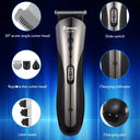 All 3 in1 Rechargeable Hair Clipper for Men Wireless Shaver