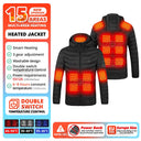 19 Areas Self Heating Vest Men's Heating Jacket Thermal Women's USBWarm Sport Vest