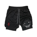 Anime Berserk Men's Fitness Shorts - Summer Upgrade  ourlum.com   