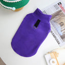 Cozy Fleece Winter Pet Vest for Small Dogs and Cats  ourlum.com 323 Purple S 