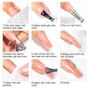 Nude Milk White Fiber Gel Polish Long-Lasting Salon Quality