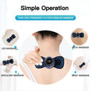 LCD EMS Electric Massager Neck Stretcher for Muscle Relaxation