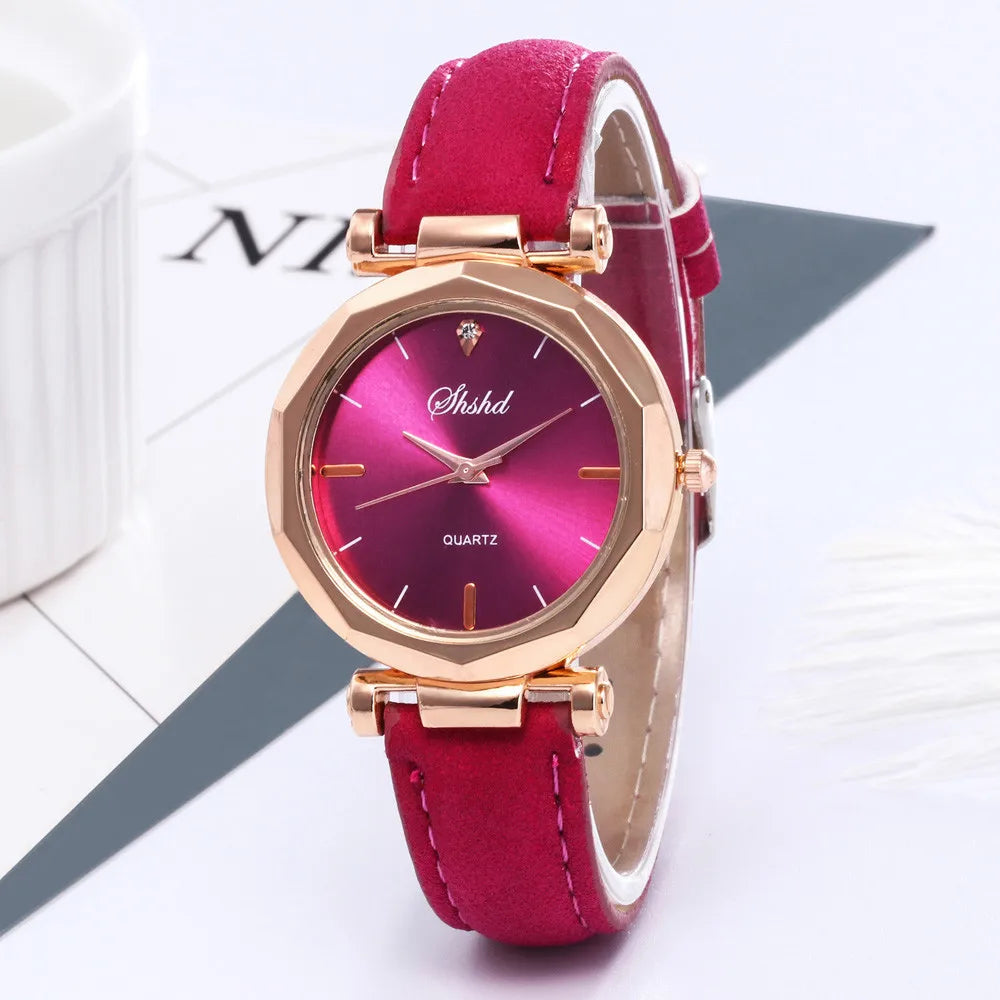Elegant Gold Women's Quartz Wristwatch - Stylish Timepiece for Her  OurLum.com   
