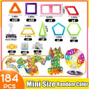 Magnetic Building Blocks: Creative Construction Set for Kids  ourlum.com Mini size 184pcs  