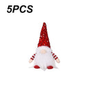 Christmas Gnome Doll Elf LED Light Xmas Ornaments - Magical Holiday Decor  ourlum.com Style-D-5PCS  