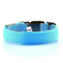 LED Glow Safety Dog Collar: Adjustable Flashing Necklace for Dogs and Cats  ourlum.com Blue XS Neck 28-38cm 