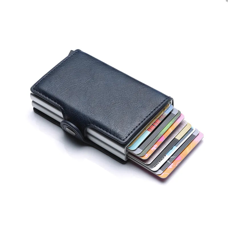 Carbon Fiber RFID Blocking Card Holder: Stylish Wallet for Men  ourlum.com   