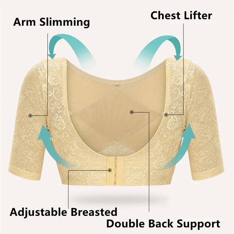 Post-Surgery Compression Arm Shaper for Women - Slimming, Supportive & Stylish