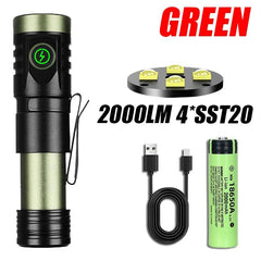 Ultra Bright Keychain LED Flashlight: Compact Torch for Camping - Illuminate Anywhere