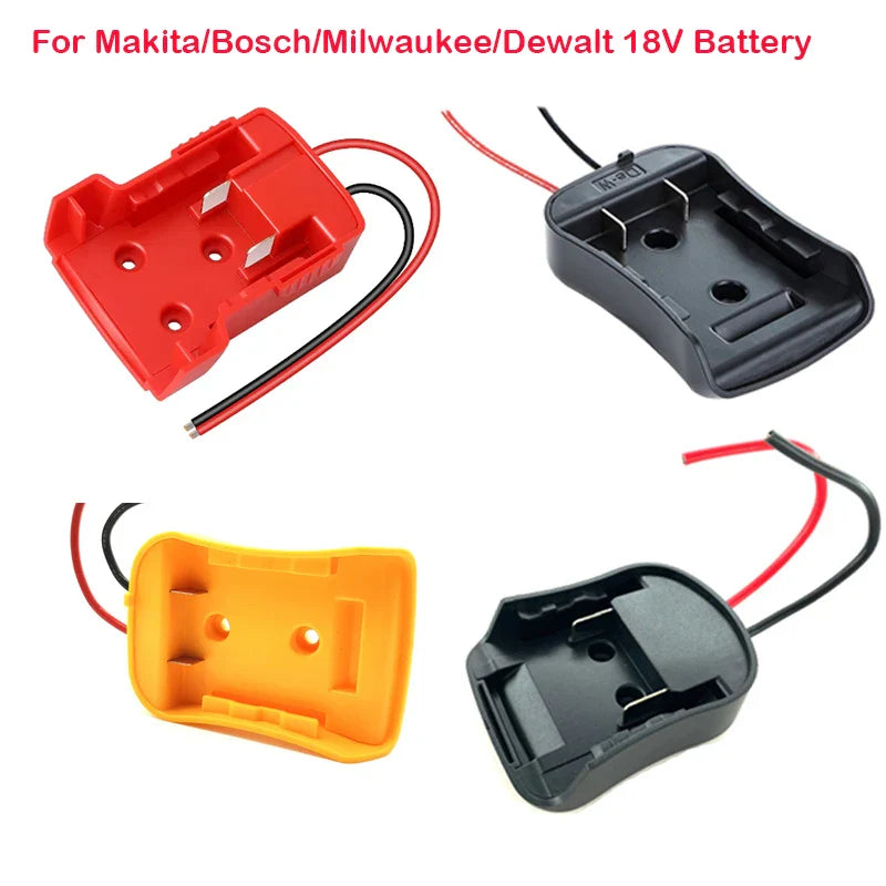 Universal 18V Battery Adapter for Makita, Bosch, Milwaukee & Dewalt Tools