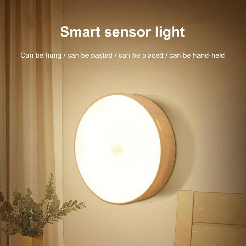 Intelligent Human Induction LED Night Lamp: Motion Sensor Lighting Solution  ourlum.com   