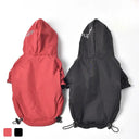 Winter Pet Dog Waterproof Hooded Jacket with Reflective Design