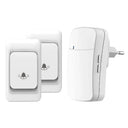 Outdoor Wireless Doorbell Kit Stylish Chime for Home Garden