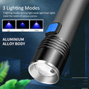 395nm UV Flashlight: Enhanced Detection & Zoomable USB Rechargeable  ourlum.com   