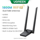 UGREEN WiFi Adapter For Enhanced Connectivity High Speed