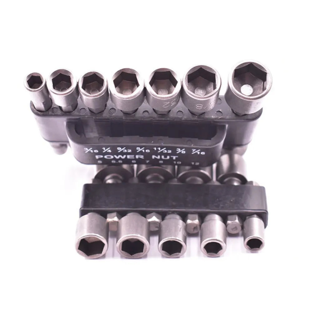 STONEGO Hex Socket Sleeve Nut Driver Bit Set - Professional Tool Collection  ourlum.com   