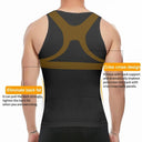 Men's Compression Tank Top for Chest Sculpting Support