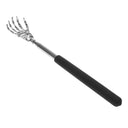 Extendable Stainless Steel Back Scratcher Claw Massager Massage Tool  ourlum.com black  