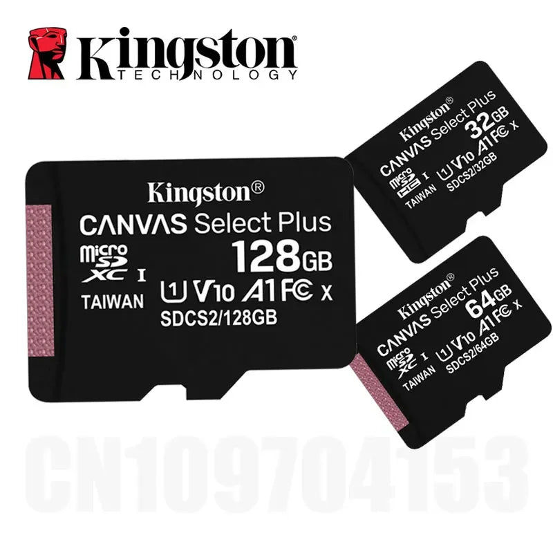 Kingston Canvas Select Plus MicroSD Memory Card for Smartphones - High-Speed Class 10 SDHC U1 TF Card  ourlum.com   