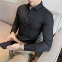 Men's Seamless Slim Fit Luxury Shirt Elegant Formal Wear