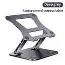 Adjustable Aluminum Laptop Stand: Enhance Productivity & Comfort  ourlum.com N16-notebook-grey  