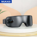 MUKASI Eye Massager with Heat Vibration Bluetooth Music