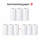 Mini Printer Thermal Label Sticker Colorful Adhesive Paper