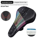 Comfortable Gel Bicycle Seat Cover with Waterdrop Pattern