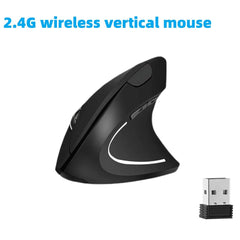 Ergonomic Wireless Vertical Mouse: Wrist Pain Relief & Enhanced Performance