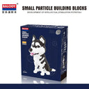 Balody Cartoon Dog Mini Building Blocks Toy for Creative Kids  ourlum.com 16042 No box 