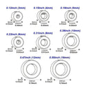 Drill Depth Stop Collar Set for Precision Woodworking Tools