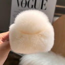 Crab Plush Fur Hair Clip: Trendy Accessory for Girls