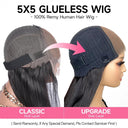 Luxury 5x5 Glueless Lace Closure Human Hair Wig Ali Grace