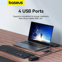 Baseus USB Hub: Enhanced Connectivity for Efficient Data Transfer  ourlum.com   