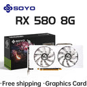 SOYO Graphics Cards Radeon RX580 8G GDDR5 Gaming Card