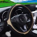 Car Steering Wheel Cover Without Inner Ring 37-38cm Breathable