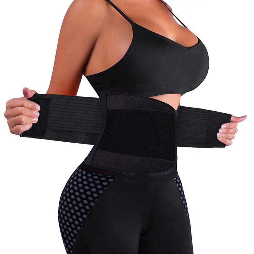 Adjustable Waist Trainer for Women Hourglass Waist Shaper Underbust Body Shaper Neopren Waist Trainer Workout Trimmer Belt Sauna