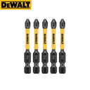 DEWALT 5PCS High Hardness PH2 Impact Driver Drill Bit Set