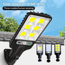 Solar-Powered LED Wall Lamp Eco-Friendly Outdoor Light