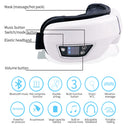 6D Smart Eye Massager Vibration Hot Airbag Compress Glasses