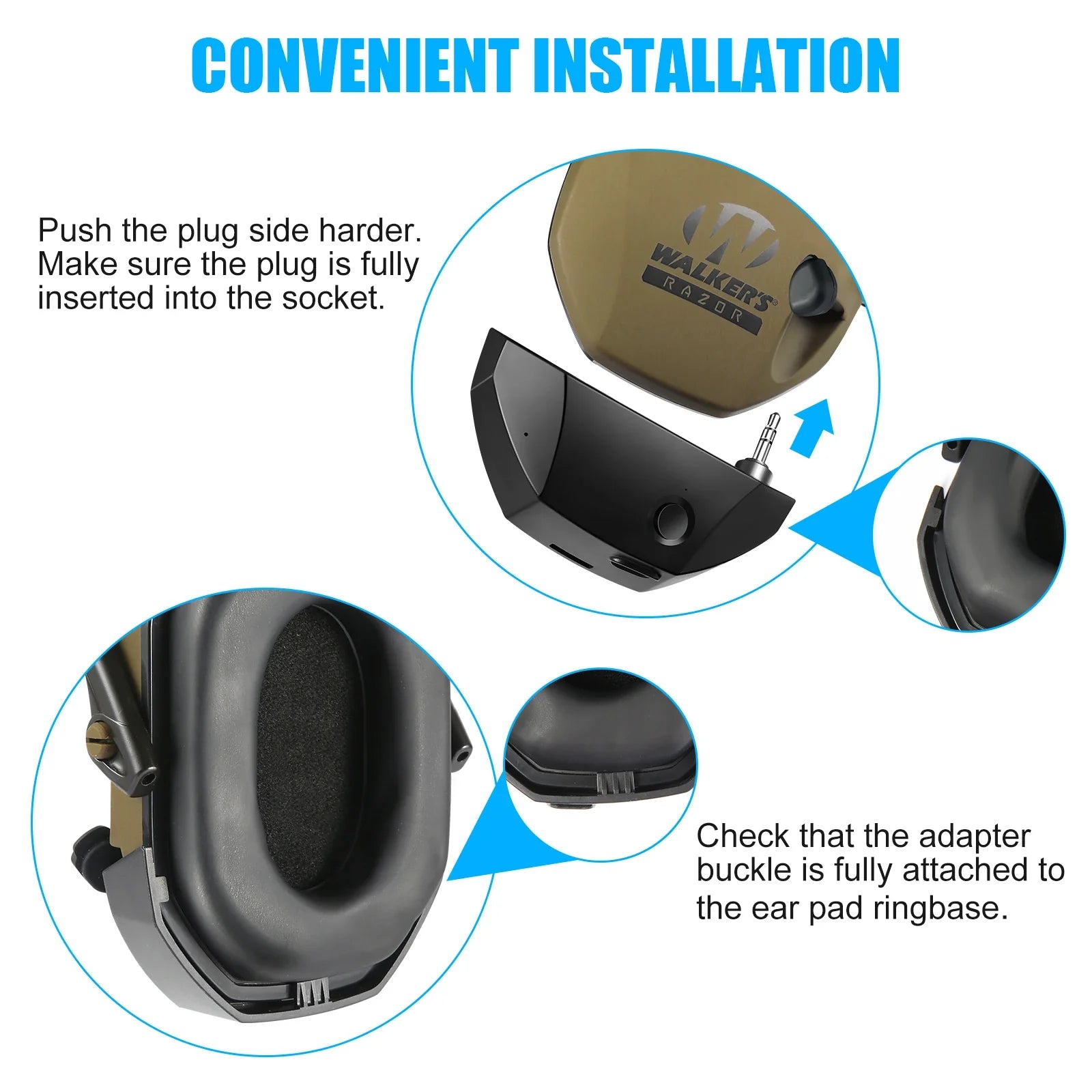 Hot!Earmuffs Active Headphones: Ultimate Hearing Protection & Sound Clarity  ourlum.com   