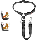 Dog Safety Belt: Professional Safety Leash for Cats and Dogs  ourlum.com Plus insert Black  