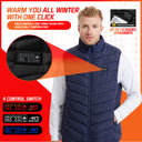 TODWARM Heated Vest 21 Areas Jacket for Men and Women 6XL